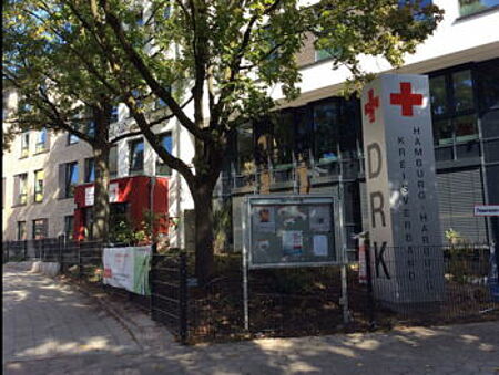 Der Neubau in der Rote-Kreuz-Straße